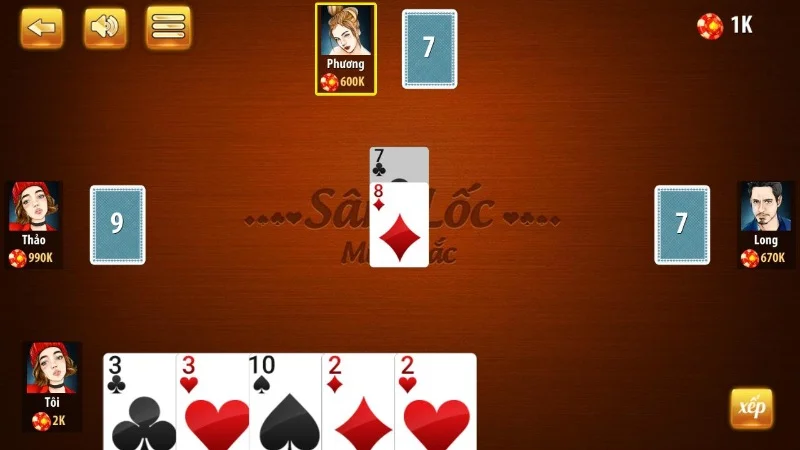 Luật đặc biệt trong đánh sâm lốc online tại Bingo88