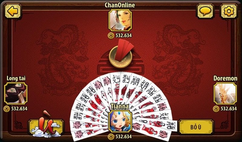 Các luật trong đánh chắn online