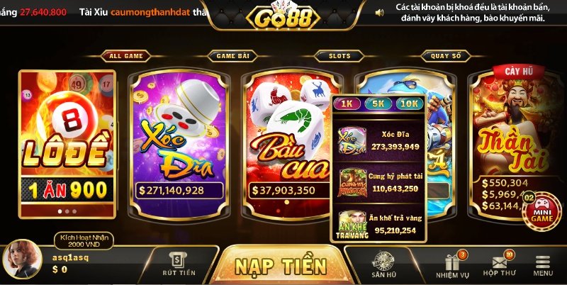 GO88 được ra mắt thị trường Việt Nam vào giữa năm 2019
