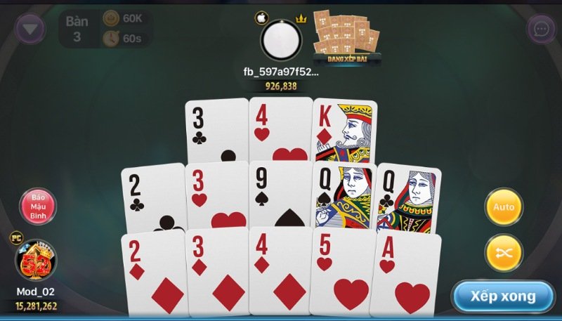 Cách tính thắng thua trong game bài mậu binh