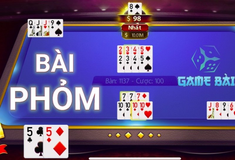 Đánh bài phỏm hay còn gọi là tá lả
