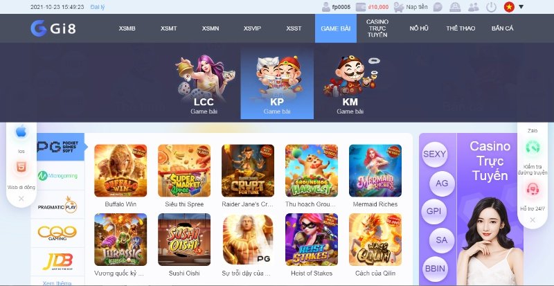 Ưu điểm nổi bật của nhà cái Gi8