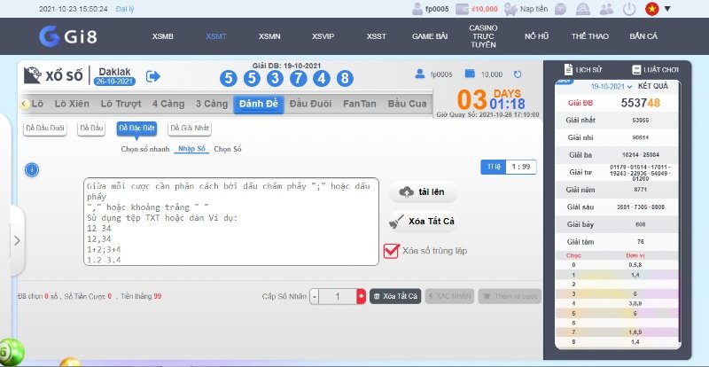 Gi8 đang hỗ trợ gần như trên tất cả mọi thiết bị di động