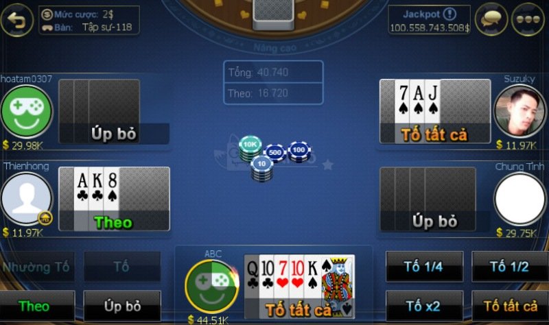 Luật chơi bài Xì Tố tại Bingo88 như thế nào?