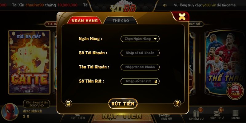 Trong các nhóm kín về game bài trực tuyến đã xuất hiện nhiều bài tố cáo không thể rút được tiền từ Yo88