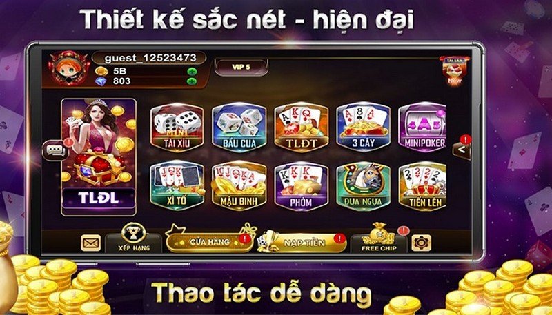 Chơi bài online với bạn bè 3