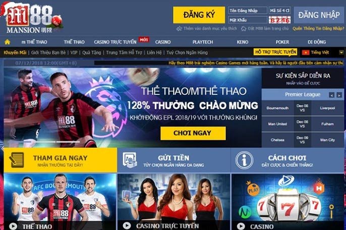 Cổng game M88 uy tín với những trò chơi hấp dẫn, chất lượng