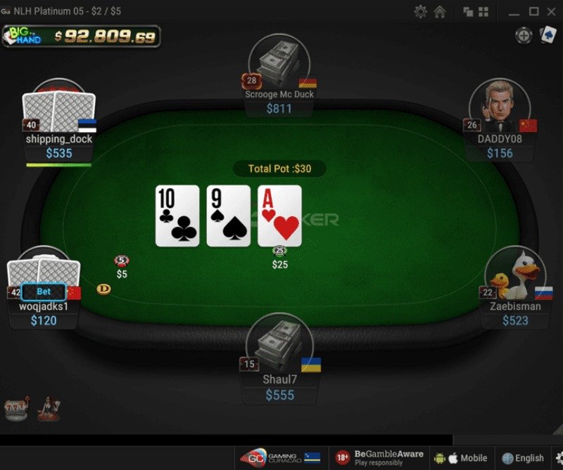 Kinh nghiệm loại bỏ bubble trong poker